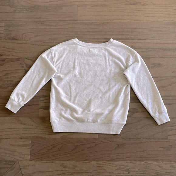 Lou and Grey Light Grey “Summer Love” Crewneck Sweatshirt - Size XS - Picture 2 of 7